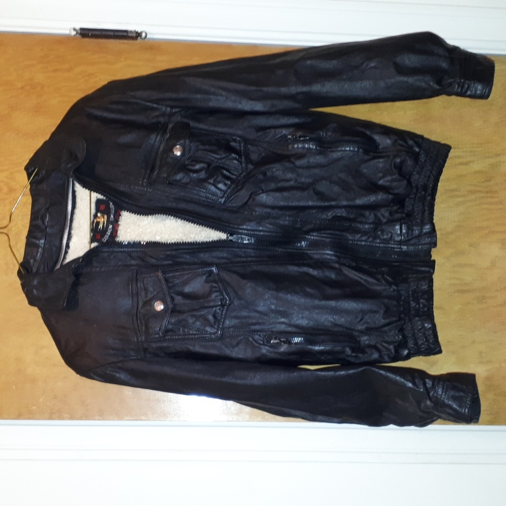 Vintage Golden Swallow Biker/ Bomber Jacket.